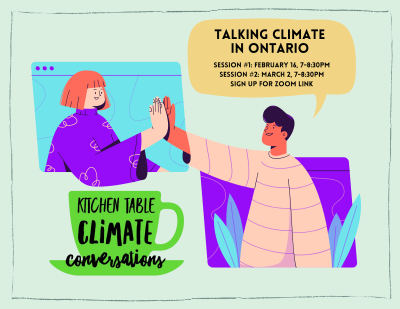 "Graphic Talking Climate in Ontario"