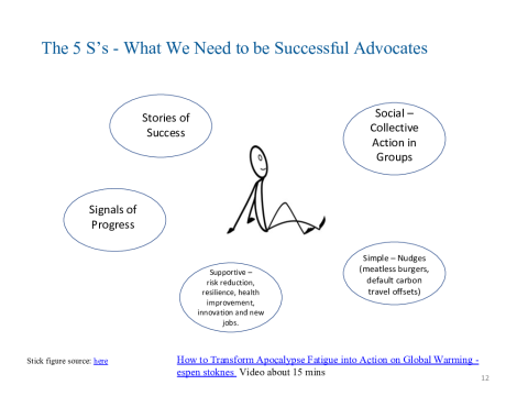 The 5 S’s - What We Need to be Successful Advocates