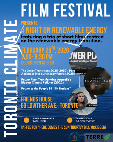 Toronto Climate Film Festival Poster